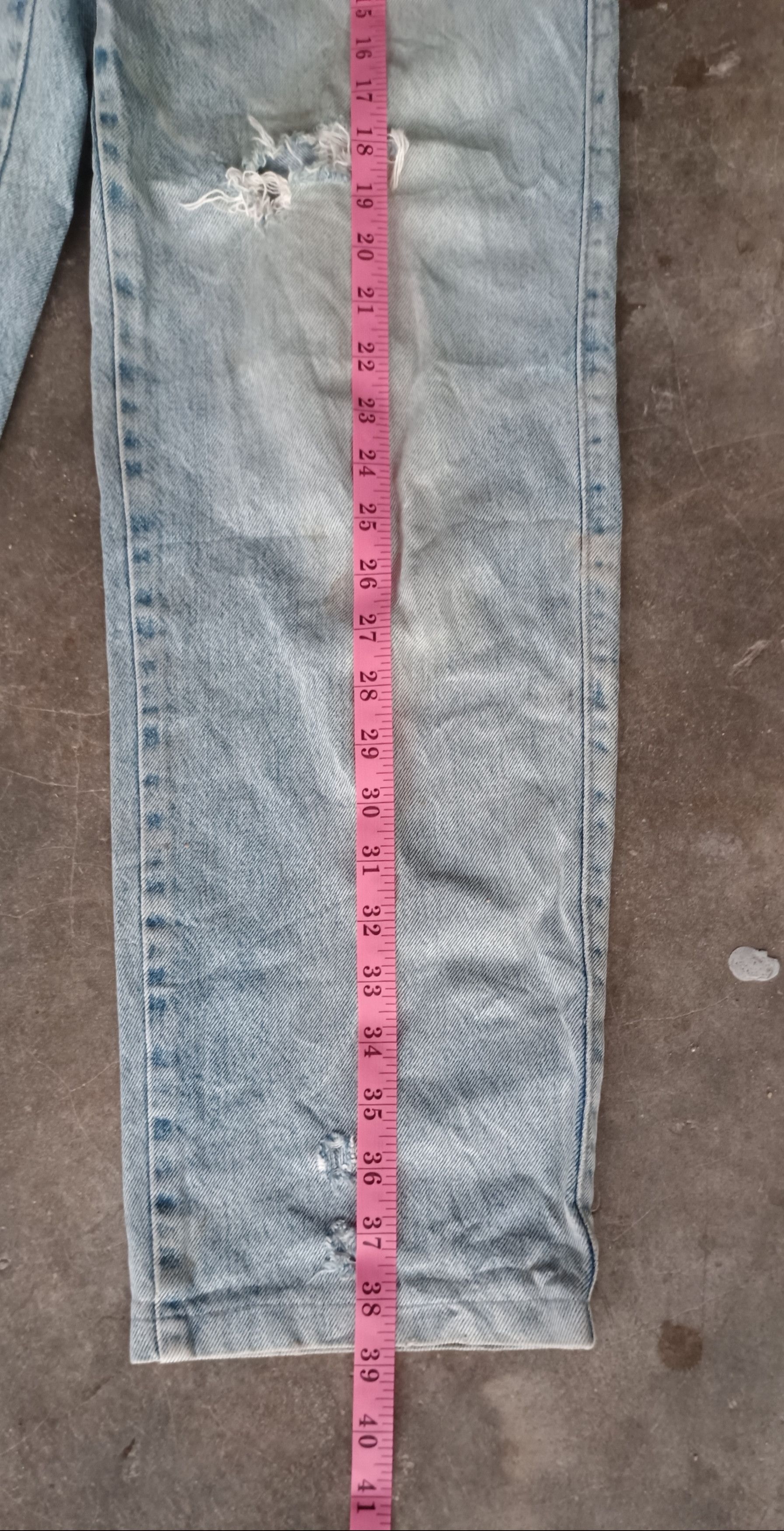 If Six Was Nine × Japanese Brand Vintage💥 Bobson Nouvelle Version Pro Distressed Denim Size US 30 / EU 46 - 18 Thumbnail