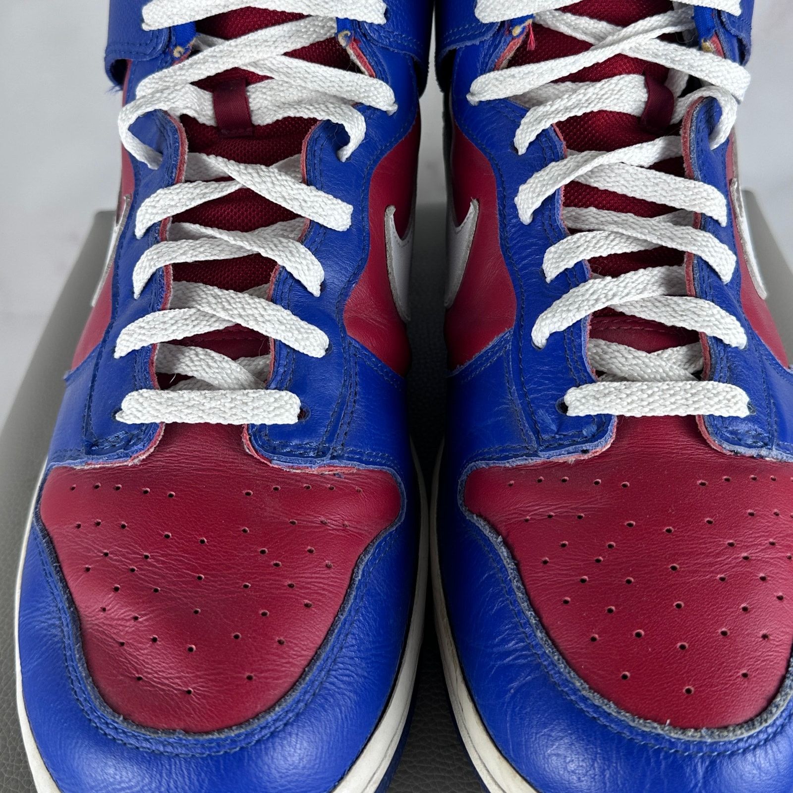 Nike Vintage 2003 Nike Dunk High LA Clippers Size US 11.5 / EU 44-45 - 8 Thumbnail