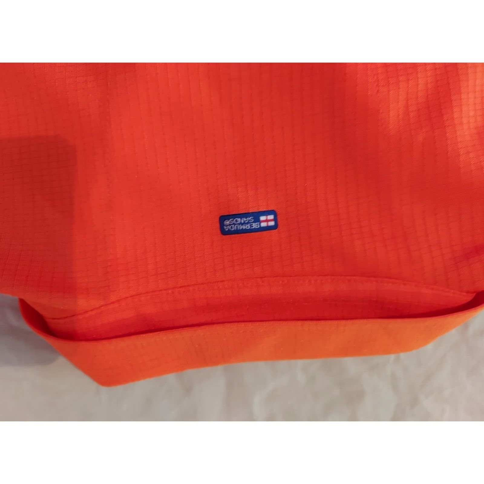 Vintage Womens Bermuda Sands Shirt Half Zip M Orange Athletic Golf Size M / US 6-8 / IT 42-44 - 5 Thumbnail