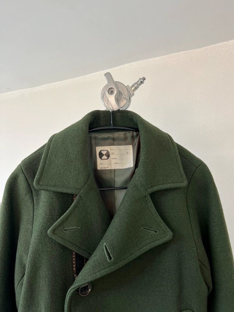 Issey Miyake Issey Miyake Green wool breasted jacket 2503-Nextarrow Size US M / EU 48-50 / 2 - 3 Thumbnail