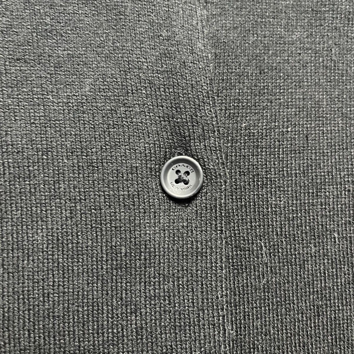 Coach × Designer Coach Black Cardigan Sweater Luxury Designer Size XXS / US 00 / IT 34 - 5 Thumbnail