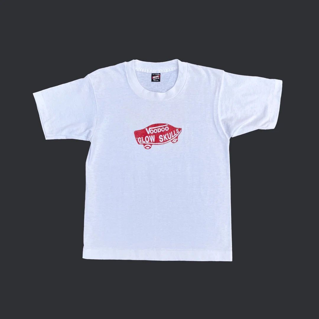 Band Tees × Vintage Voodoo Glow Skulls 1990 90s Vintage Band Tour Girl T-Shirt Size M / US 6-8 / IT 42-44 - 1 Thumbnail