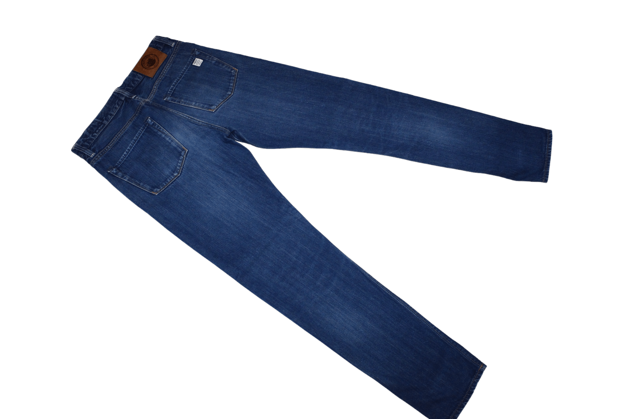 Blue Blue Japan IMjiT35020 803 F18 AGHI STRETTI 14oz selvedge natural indigo Size US 32 / EU 48 - 9 Thumbnail