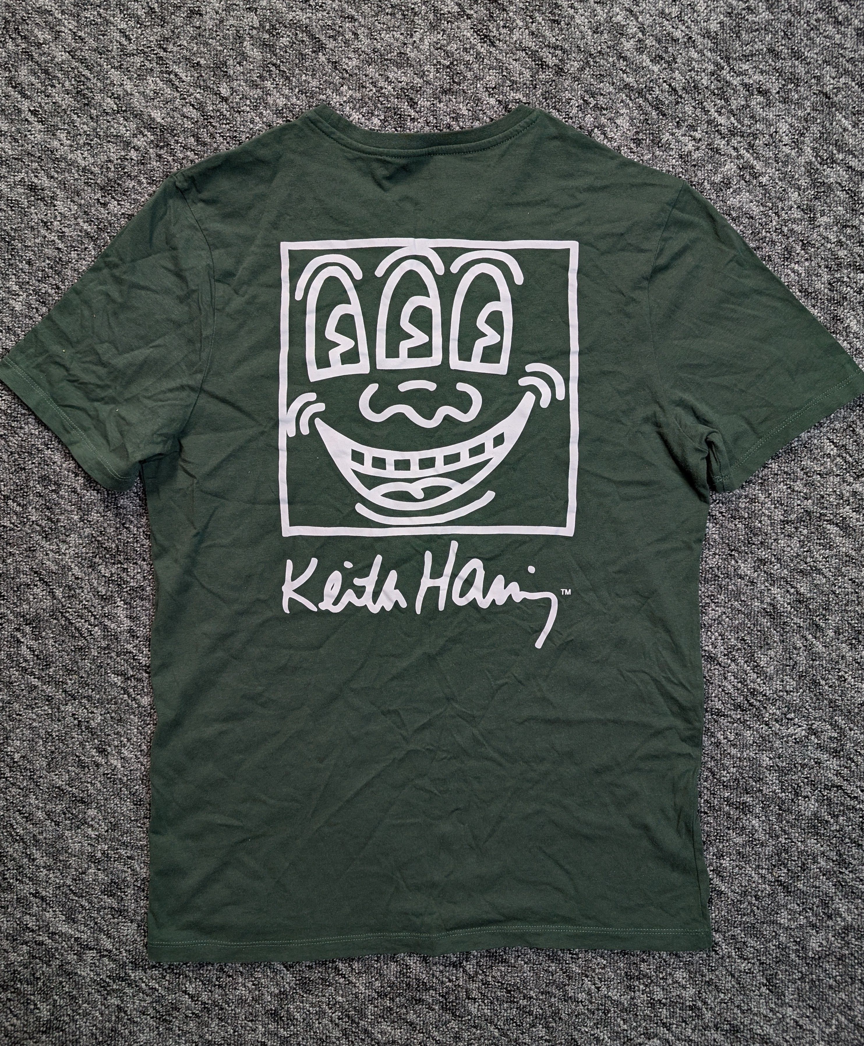 Designer × Keith Haring Keith Haring face smile t-shirt Size US M / EU 48-50 / 2 - 2 Thumbnail