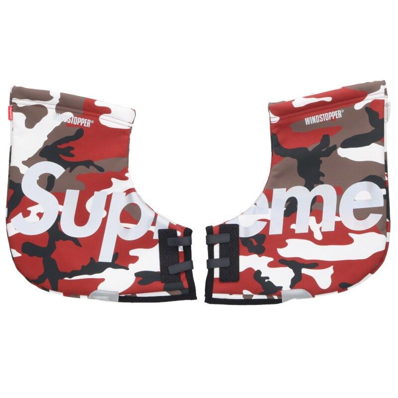 Supreme Supreme 25AW Windstopper Handlebar Mitts Red x White One Size Size ONE SIZE - 1 Thumbnail