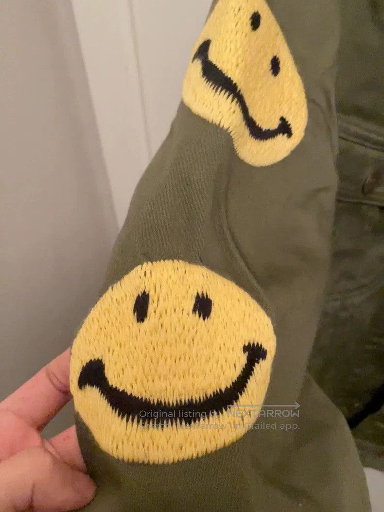 Kapital KAPITAL Cotton Smiley Face Men's Jacket. Size US M / EU 48-50 / 2 - 4 Thumbnail