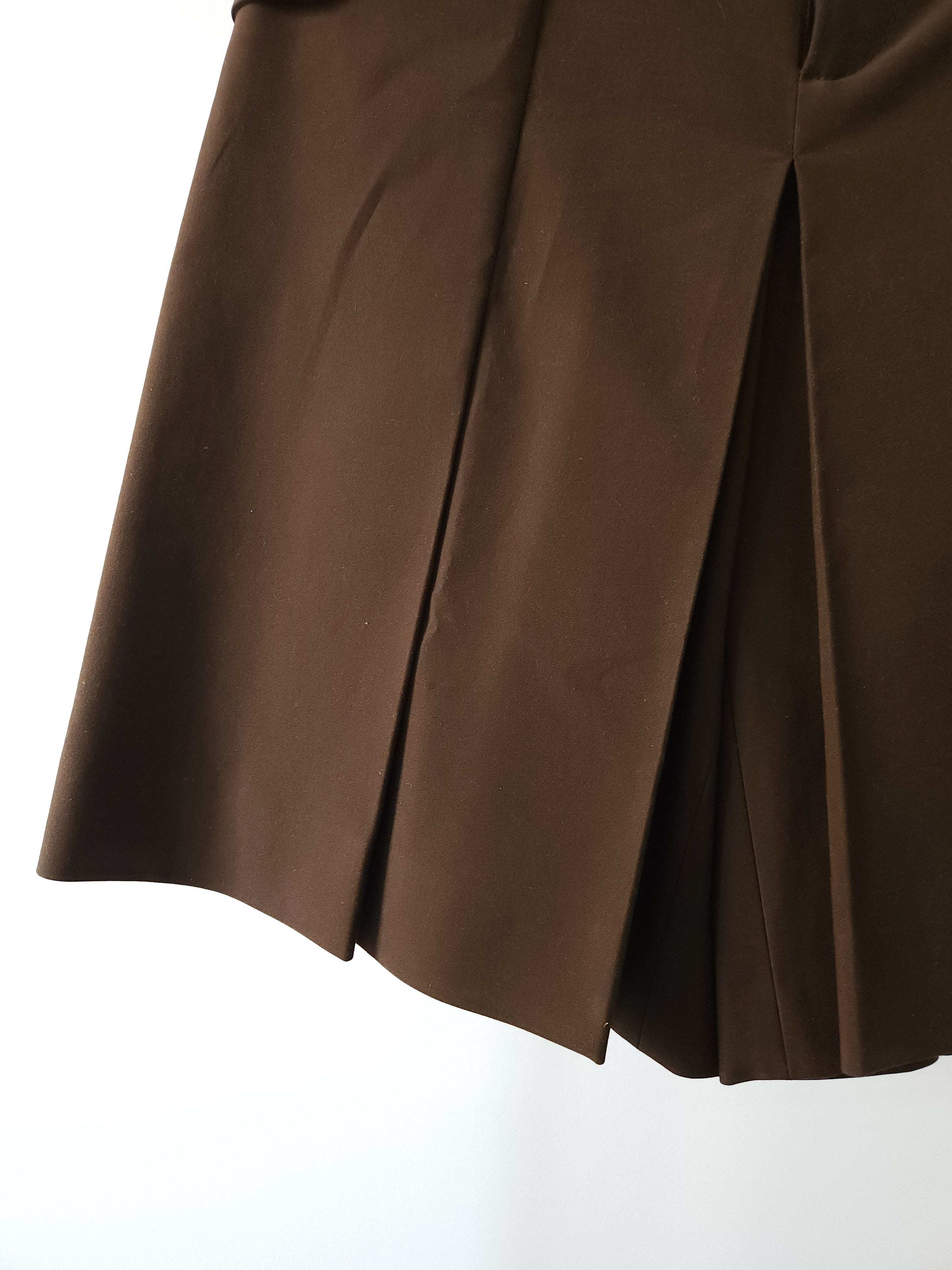 Gucci SS2008 Gucci belted pleated high waisted wide leg shorts Size 27" / US 4 / IT 40 - 6 Thumbnail