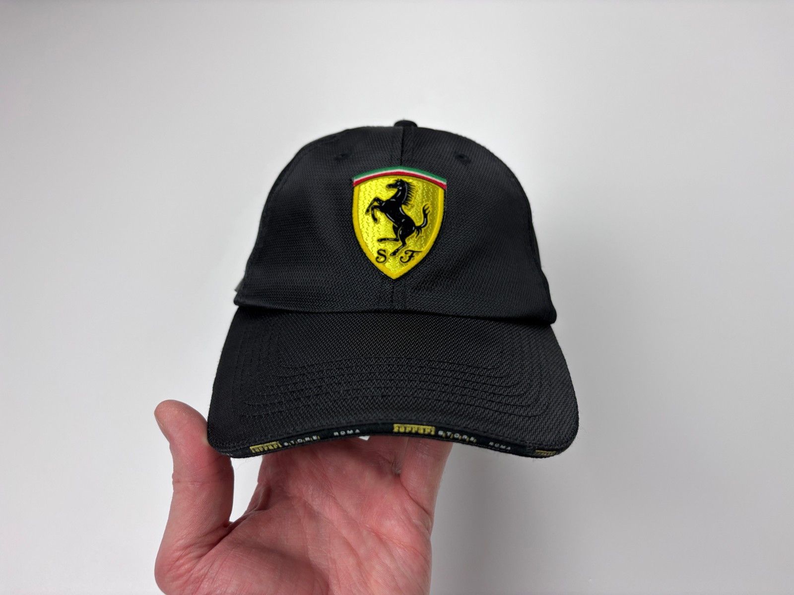 Ferrari Mens Scuderia Ferrari F1 Team Cap Black One Size Size ONE SIZE - 2 Thumbnail