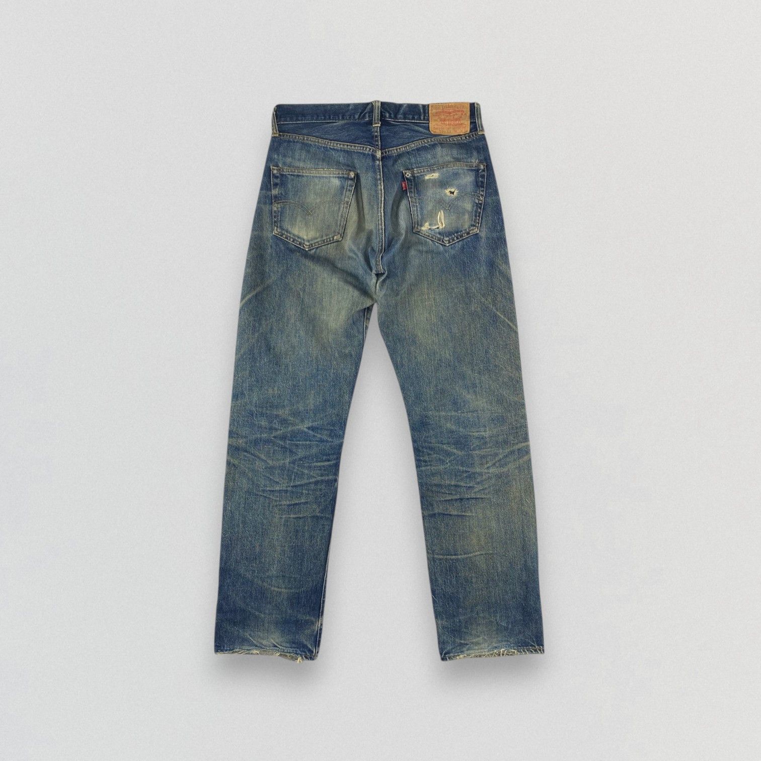 Levi's Vintage Levis 501 Big E Selvedge Denim Jeans Size US 32 / EU 48 - 2 Thumbnail