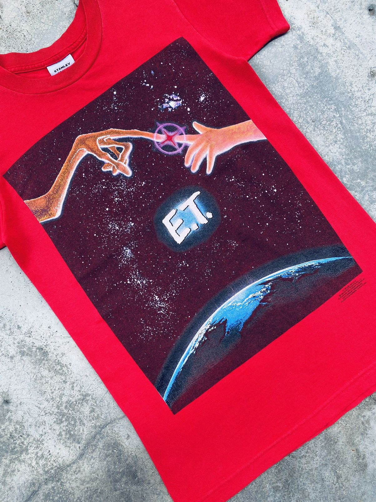 Vintage Vintage E.T. the Extra-Terrestrial Science Movie Tees Size US S / EU 44-46 / 1 - 3 Thumbnail