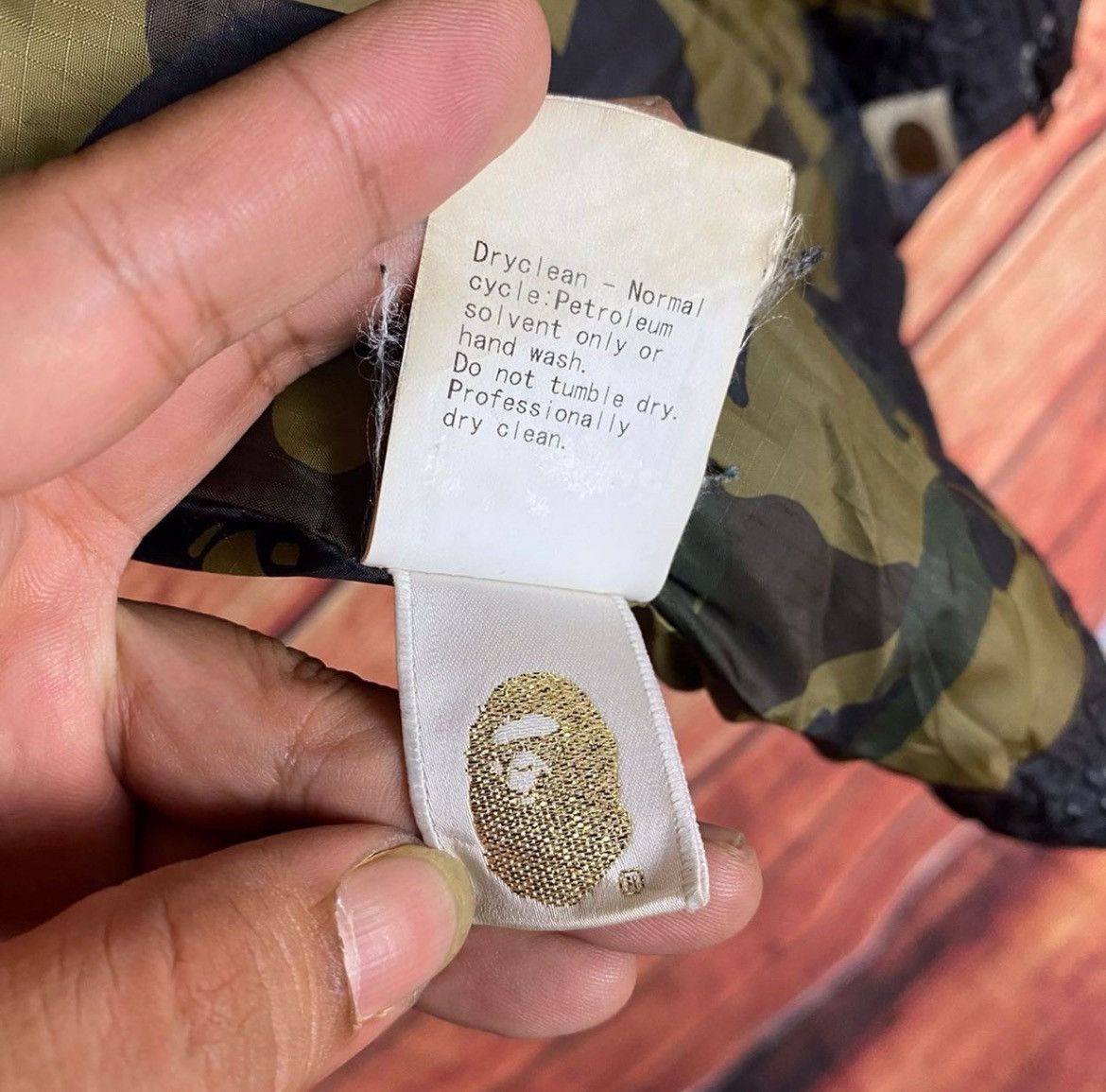 Bape 1st Camo Reversible Down Hoodie Jacket Size US XL / EU 56 / 4 - 7 Thumbnail