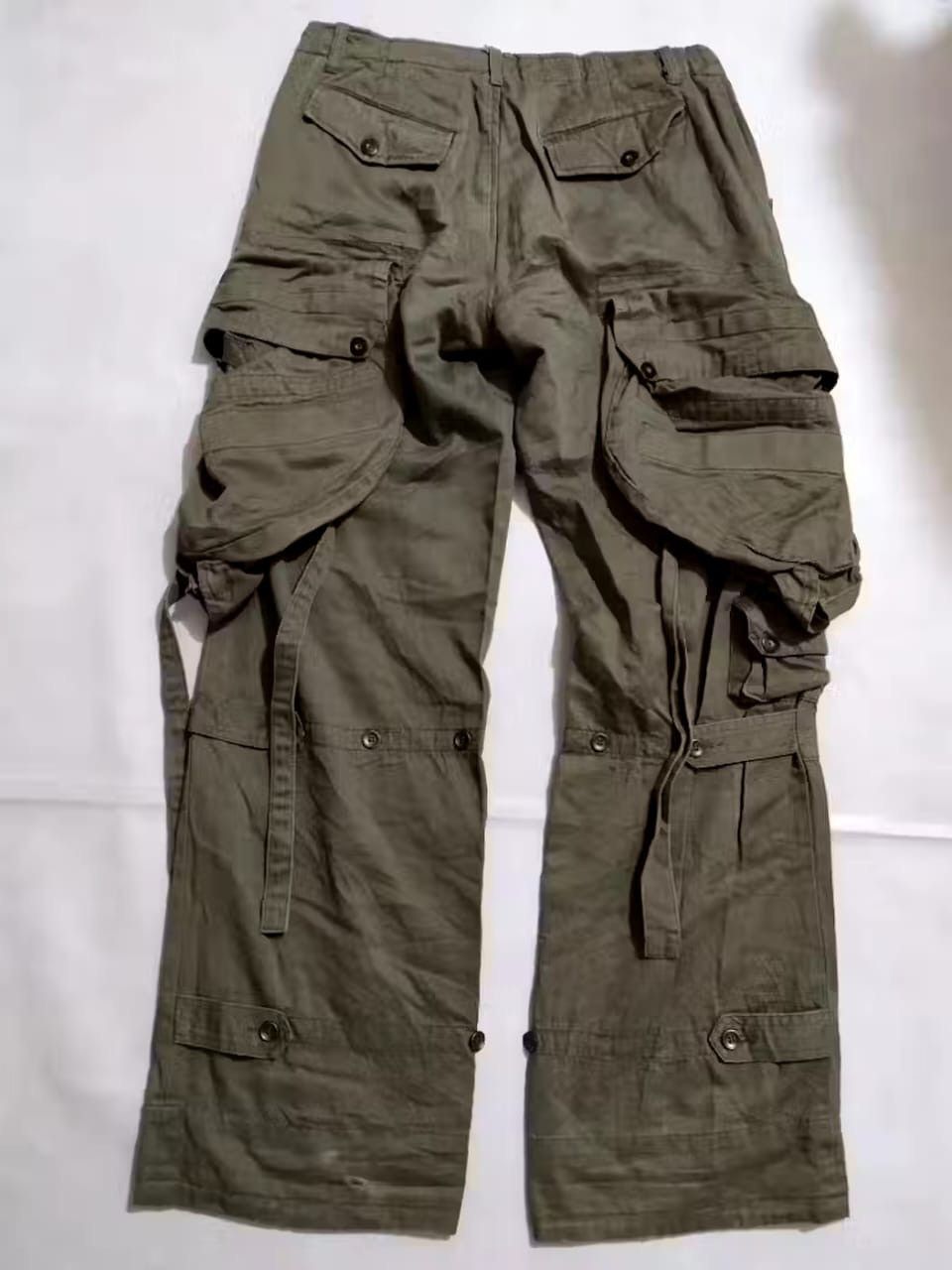 Japanese Brand GGD Multipocket Gas Mask Tactical Cargo Bondage Pants Size US 30 / EU 46 - 15 Thumbnail