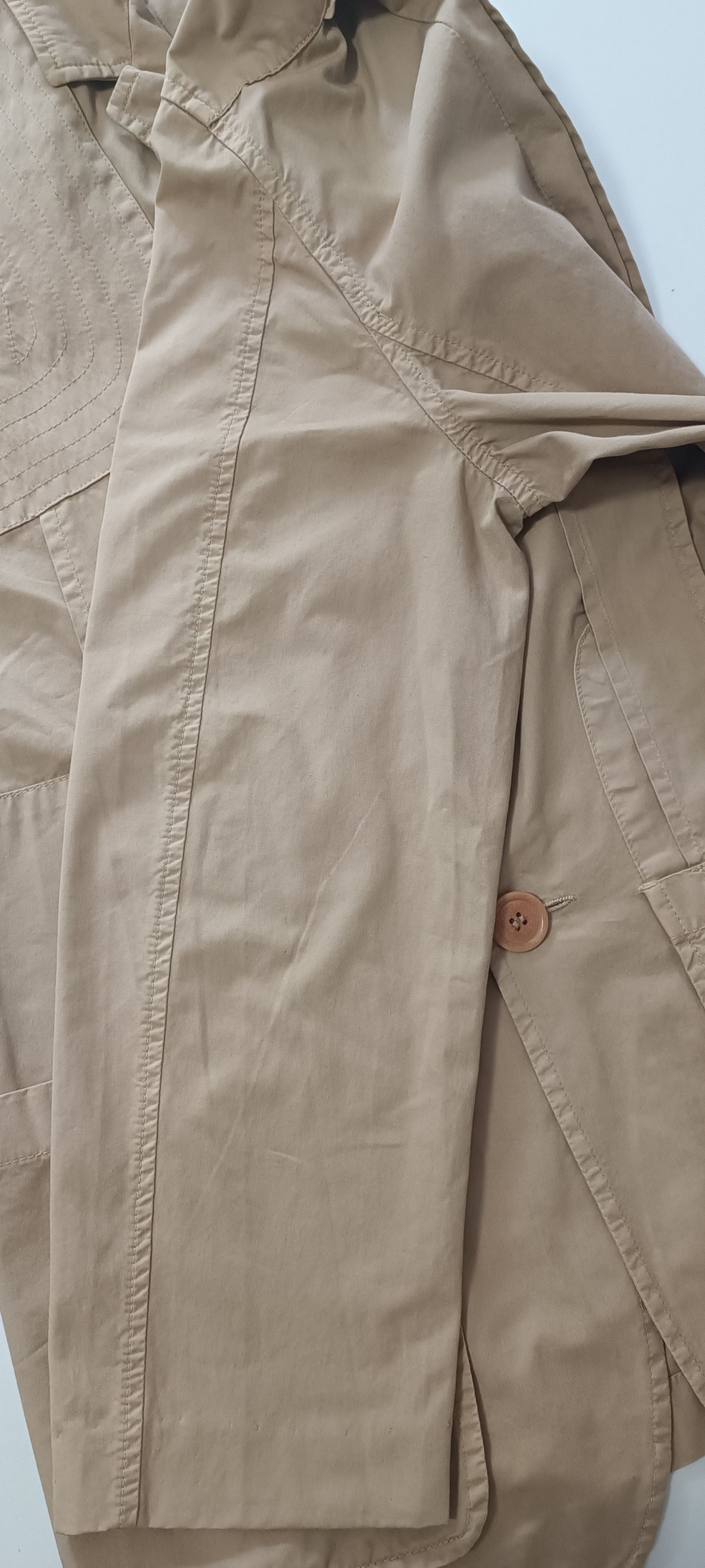 Jean Paul Gaultier SS2003 - Parachute light beige jacket Size US M / EU 48-50 / 2 - 12 Thumbnail