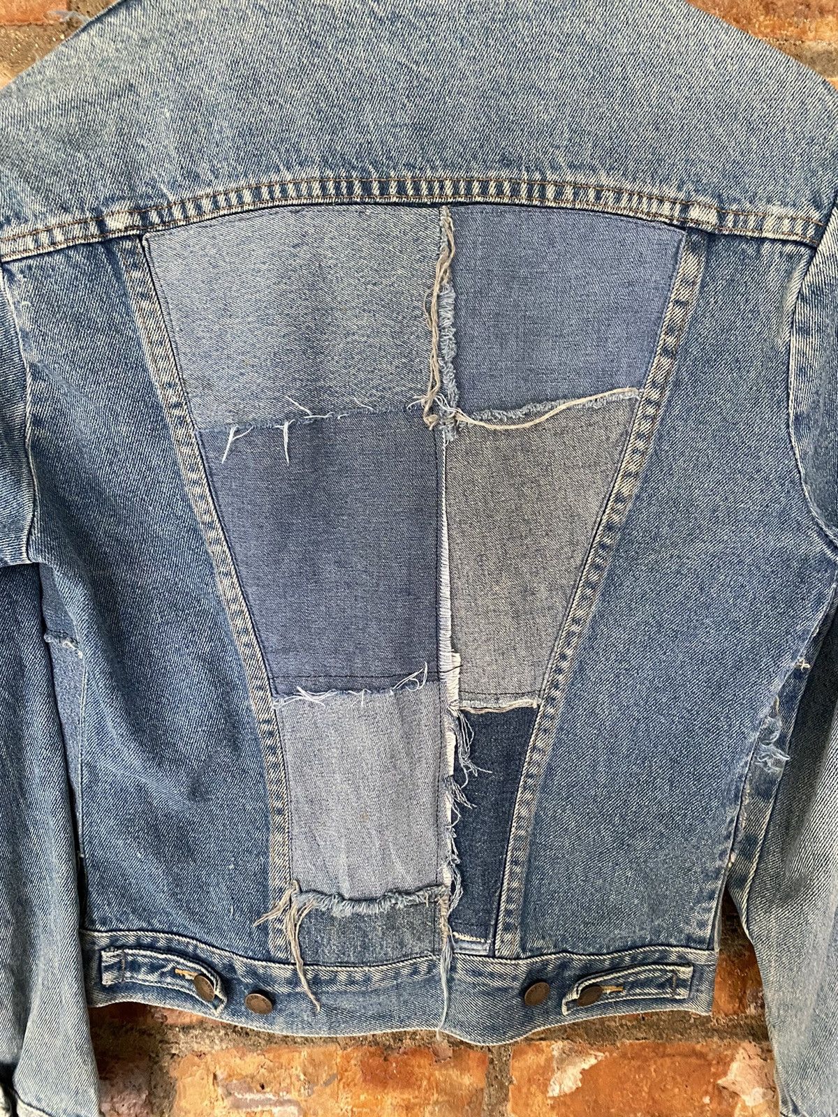Nepenthes 1990s Rebuild by Remake Denim in US patchwork Size US S / EU 44-46 / 1 - 17 Thumbnail