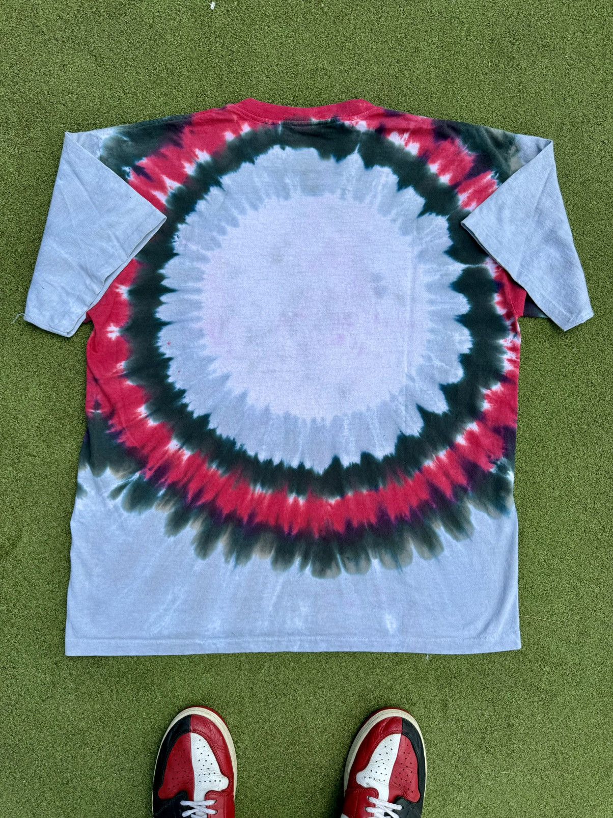 Band Tees × Liquid Blue × Vintage 2004 Liquid Blue Rolling Stones Tie Die Vintage Band T-Shirt Size US XL / EU 56 / 4 - 7 Thumbnail