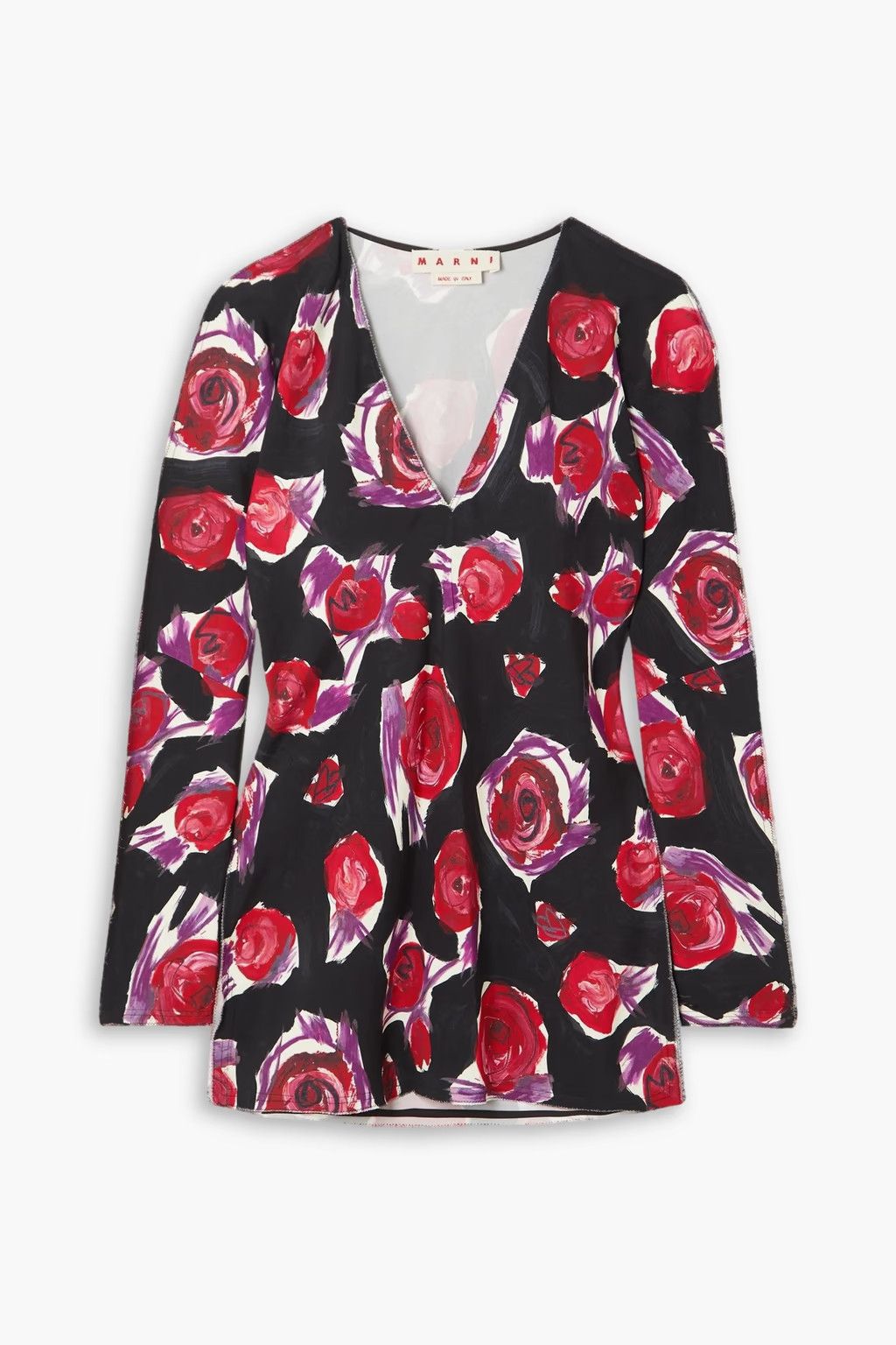 Marni o1y1125 Blouse in Multicolor Size S / US 4 / IT 40 - 1 Thumbnail