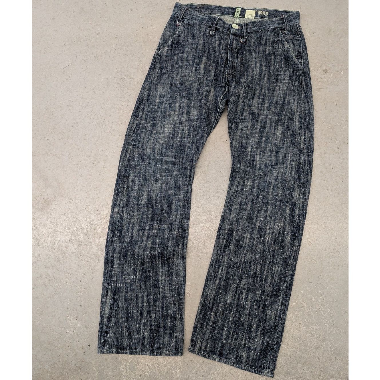 Rogan Y2K Rogan Made in the USA raw denim jeans Size US 33 - 2 Thumbnail