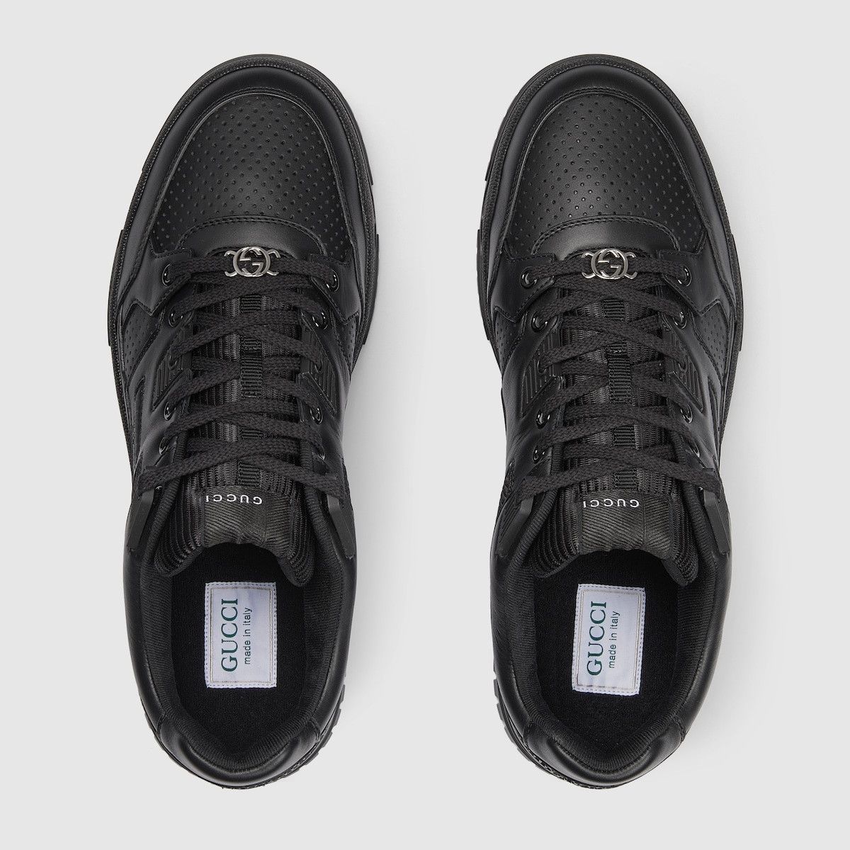 Gucci o1s1wg111025 Low-Top Sneakers in Black Size US 8 / EU 41 - 4 Thumbnail