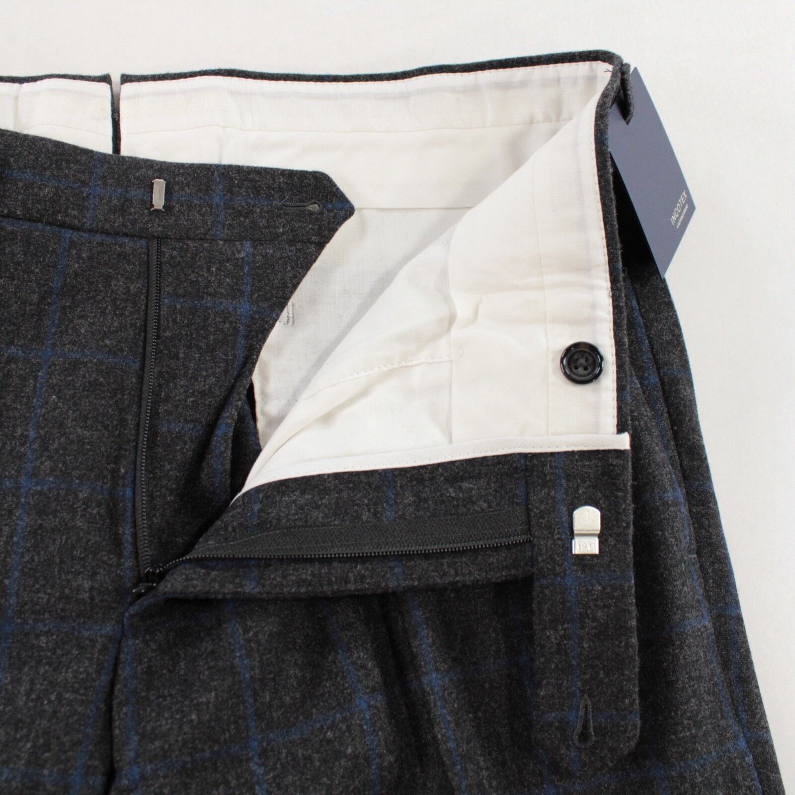 Incotex Incotex New with tags Dress Pants Size 32 US In Gray Size US 32 / EU 48 - 3 Thumbnail