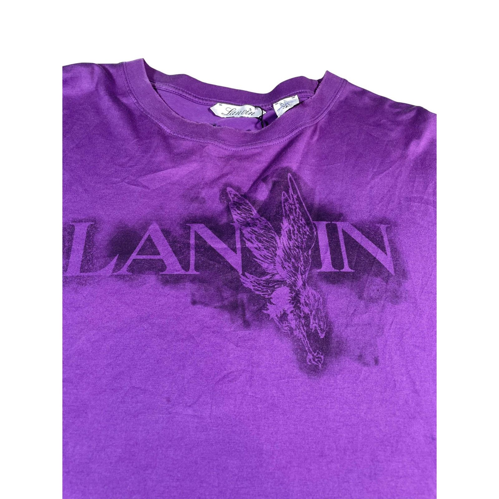 Lanvin Lanvin x Future Purple Tee Size US XXL / EU 58 / 5 - 2 Thumbnail