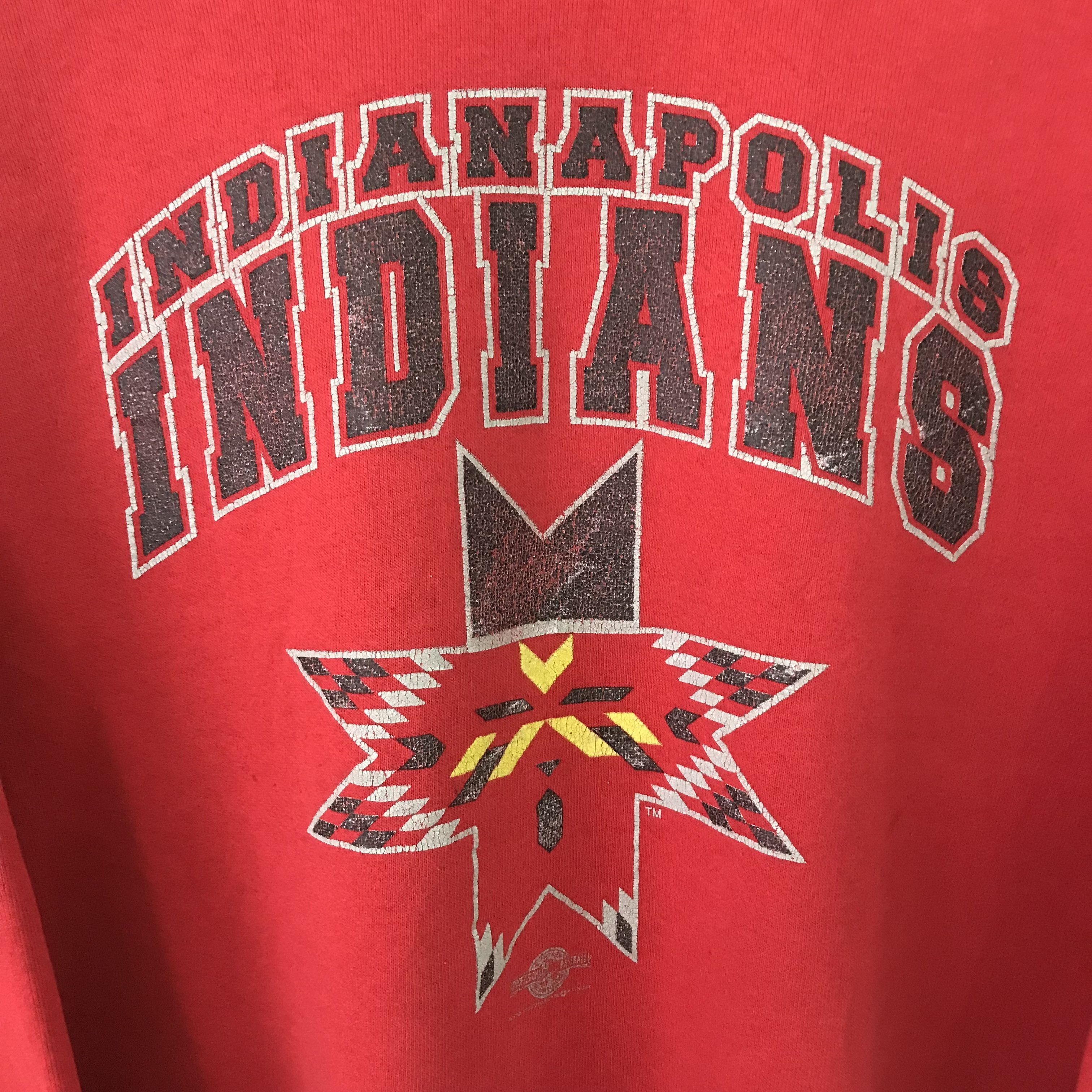 Vintage Vintage 90s Indianapolis Indians - 189 Size US XL / EU 56 / 4 - 4 Thumbnail