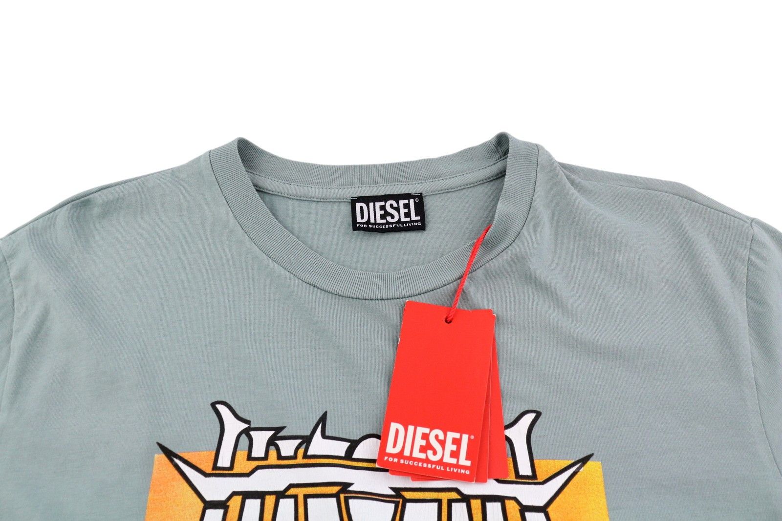 Diesel T-JUST-C18 M Blue Crew Logo T-Shirt 41180 Size US M / EU 48-50 / 2 - 4 Thumbnail
