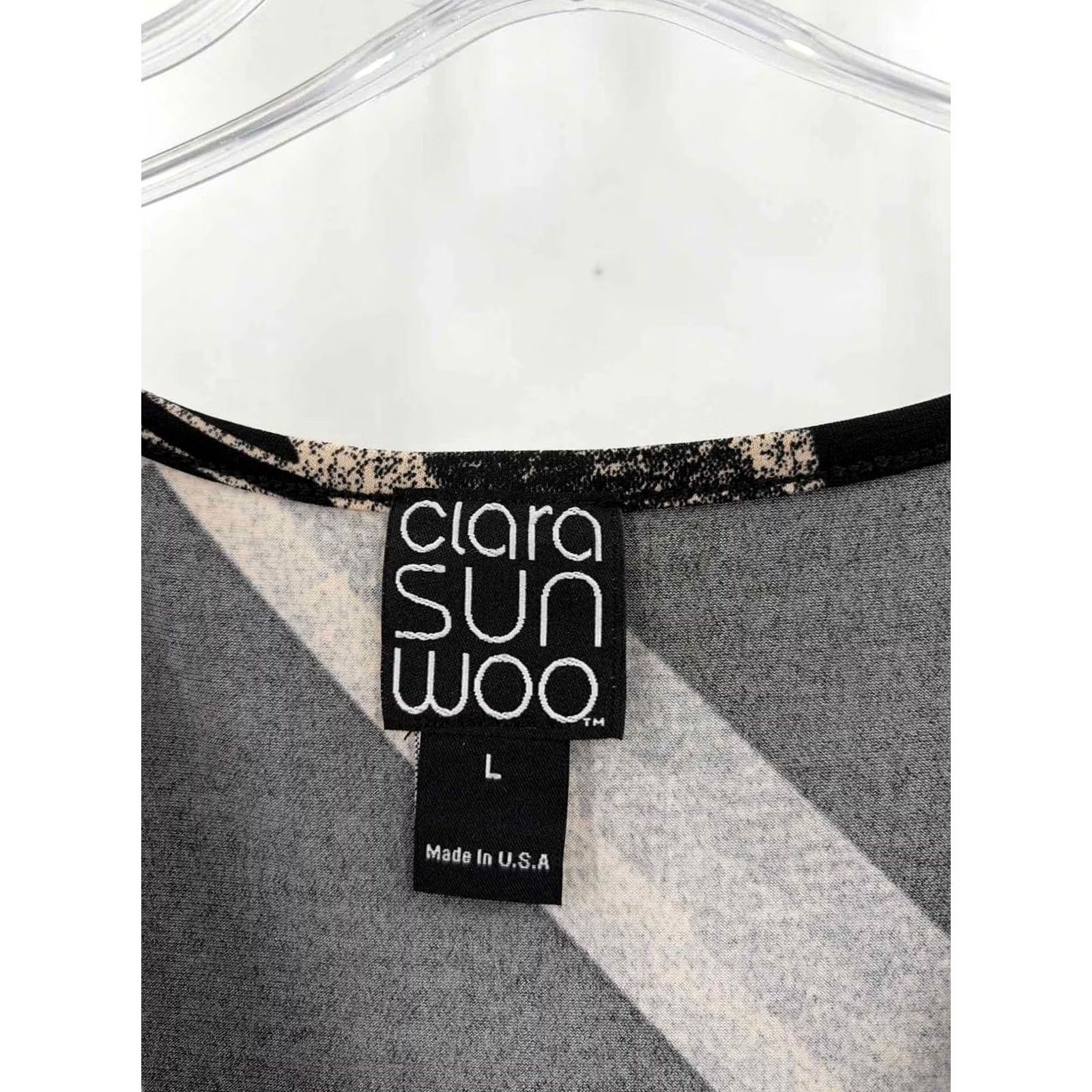 Vintage Clara Sun Woo Blouse Black Large Regular Adult Women Size L / US 10 / IT 46 - 3 Thumbnail