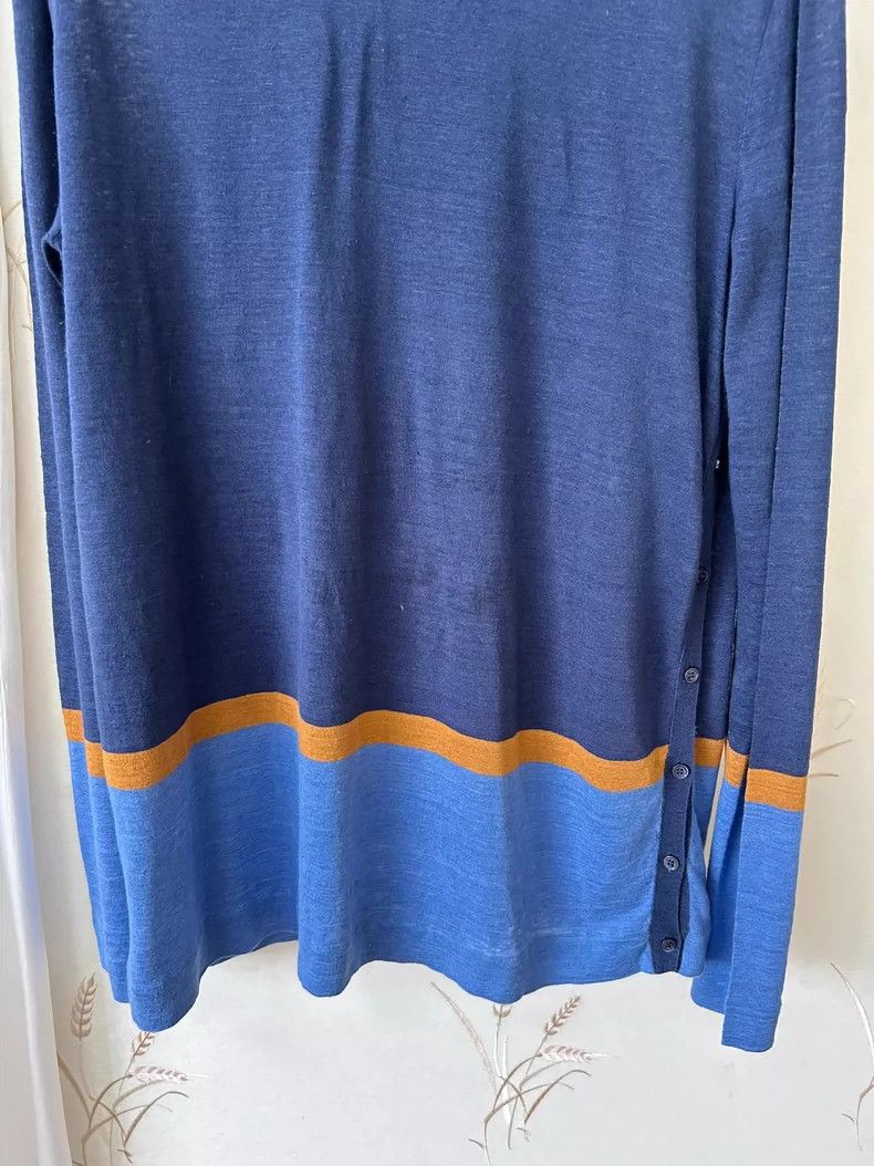 Loro Piana LORO PIANA Striped linen cardigan Size M / US 6-8 / IT 42-44 - 8 Thumbnail