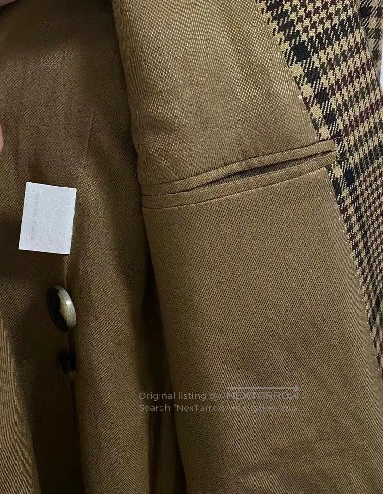 Dries Van Noten Dries Van Noten Plaid Wool Coat. Size US S / EU 44-46 / 1 - 4 Thumbnail