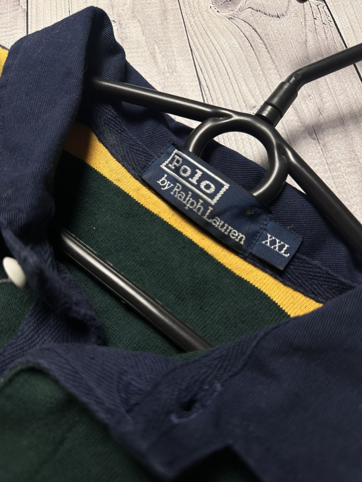 Other Vintage polo Ralph Lauren striped rugby jersey size XXL rare Size US XXL / EU 58 / 5 - 7 Thumbnail