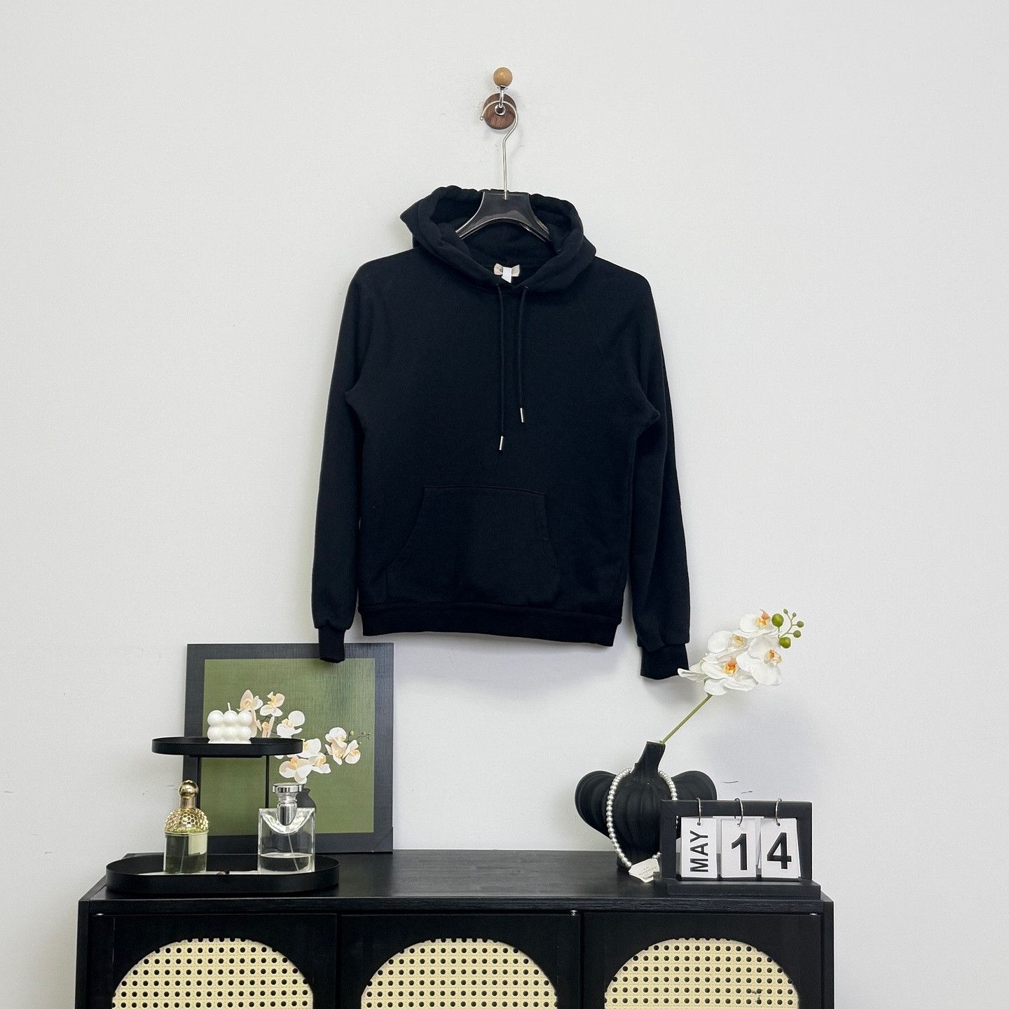 Celine Celine Back Logo Hoodie Size 38 Size S / US 4 / IT 40 - 1 Thumbnail
