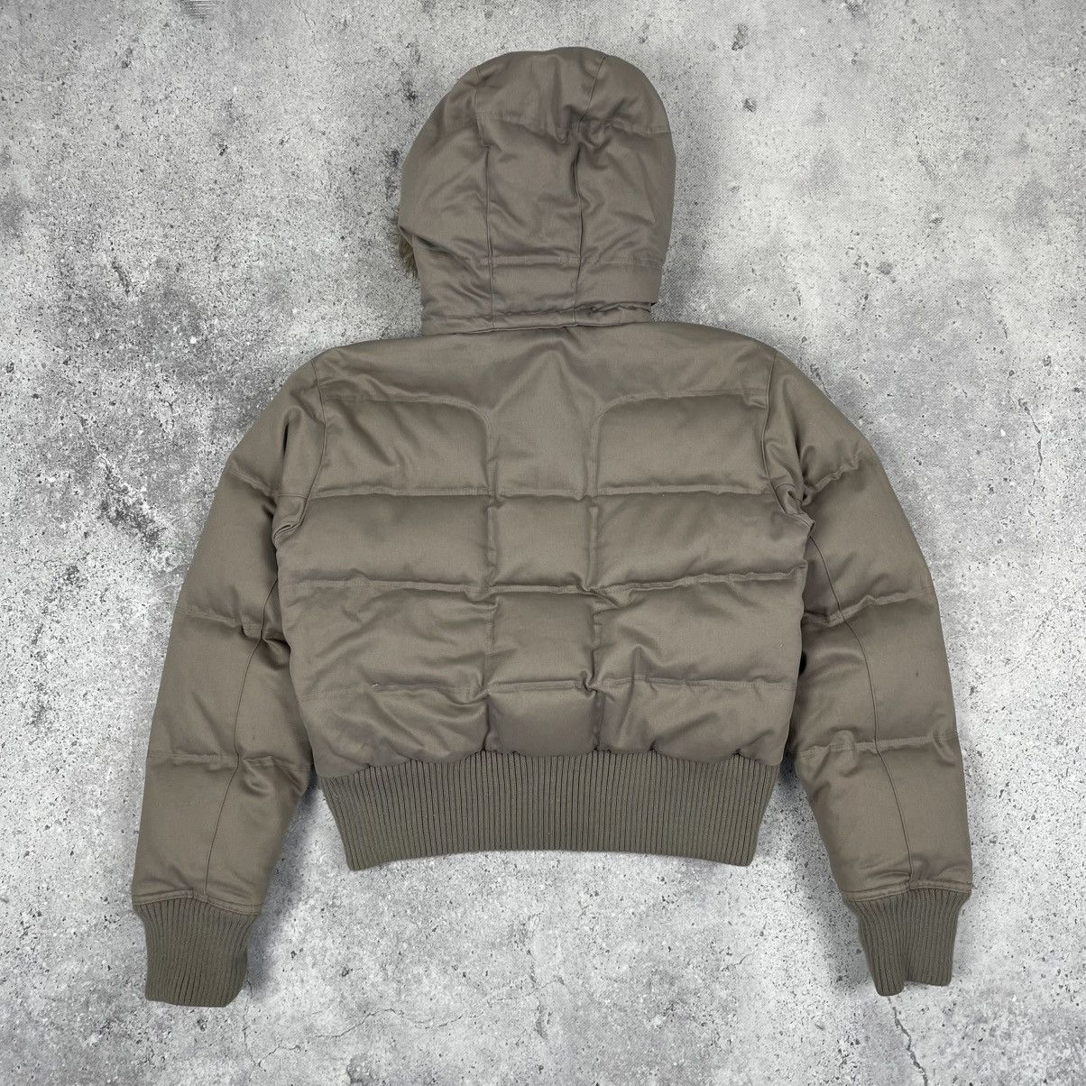 Nike × Vintage Vintage Nike Y2K Faux Fur Down Jacket Puffer Size M / US 6-8 / IT 42-44 - 7 Thumbnail