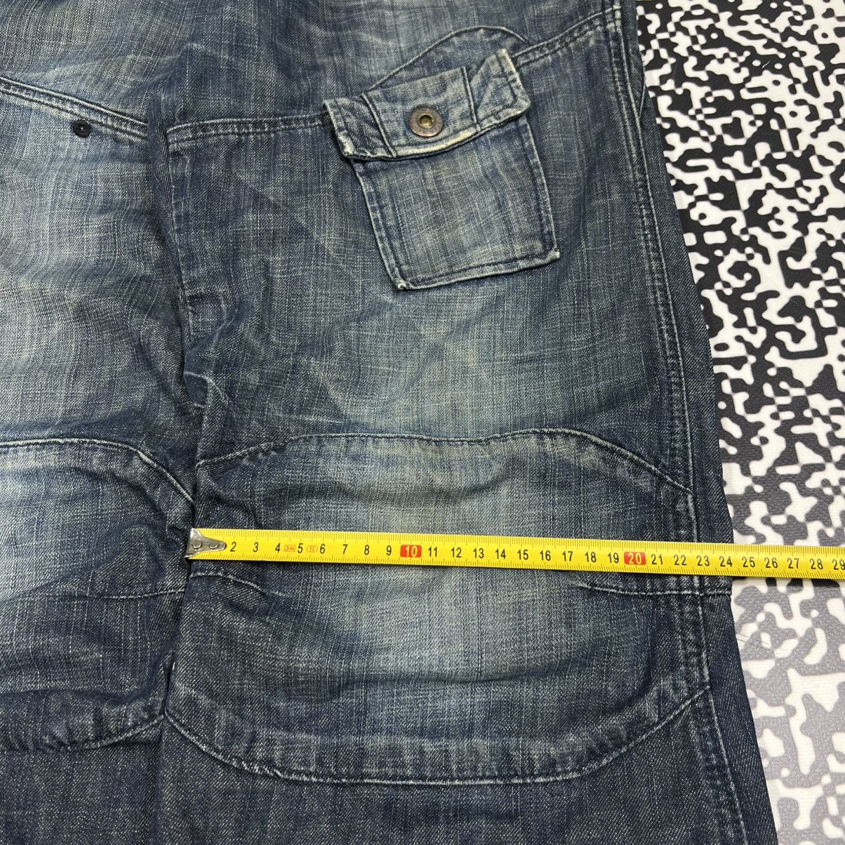 G-Star Vintage Y2K G Star Raw Japanese Style Denim Distressed Jeans Size US 30 / EU 46 - 22 Thumbnail