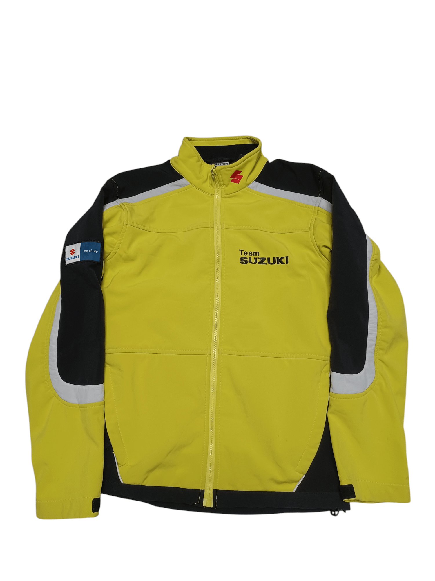 Japanese Brand SUZUKI TEAM VINTAGE SOFTSHELL BIGLOGO EMBRIDERED RACING Size US S / EU 44-46 / 1 - 3 Thumbnail