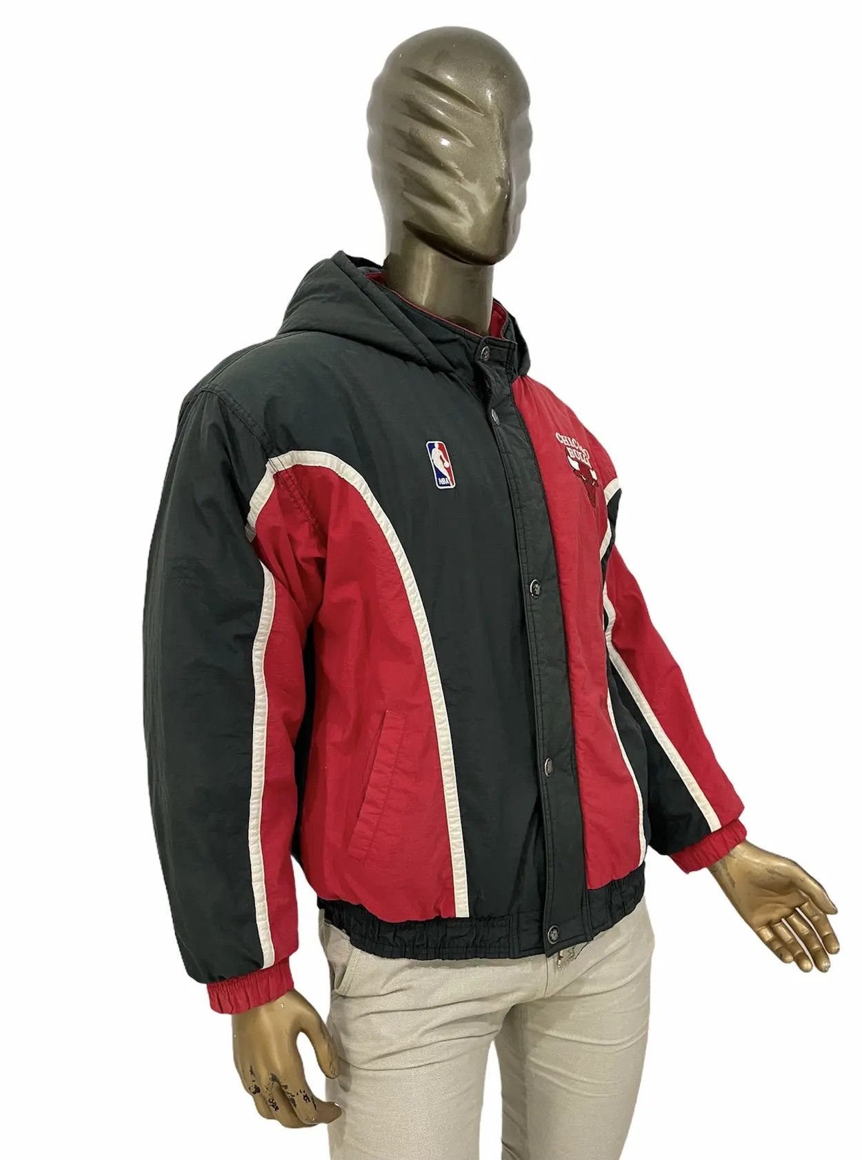 Starter Chicago bulls Michael jordan Era 90s bomber jacket L Size US L / EU 52-54 / 3 - 3 Thumbnail