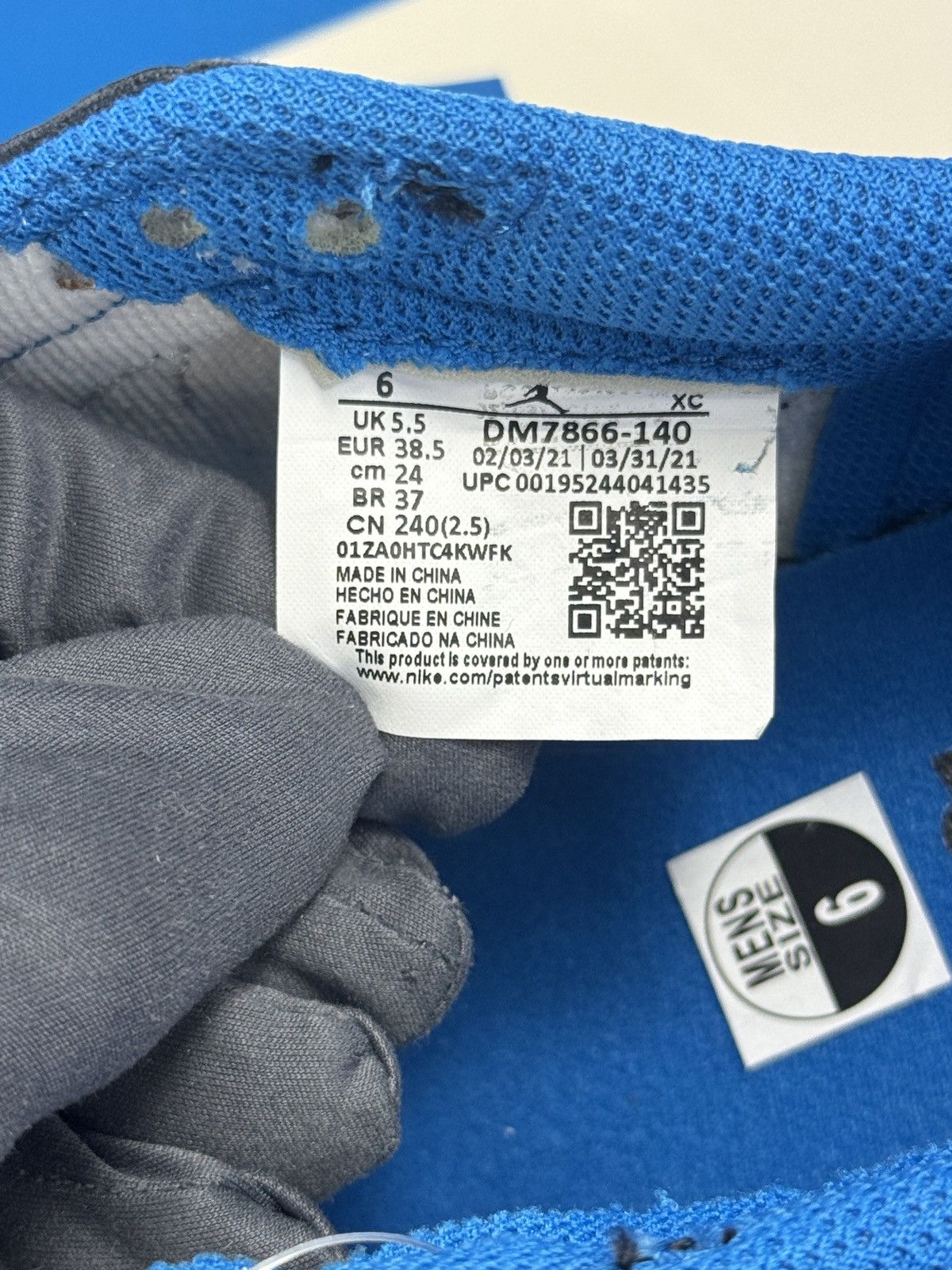 Nike × Travis Scott JORDAN 1 RETRO LOW FRAGMENT X TRAVIS SCOTT SNEAKERS Size US 6 / EU 39 - 14 Thumbnail
