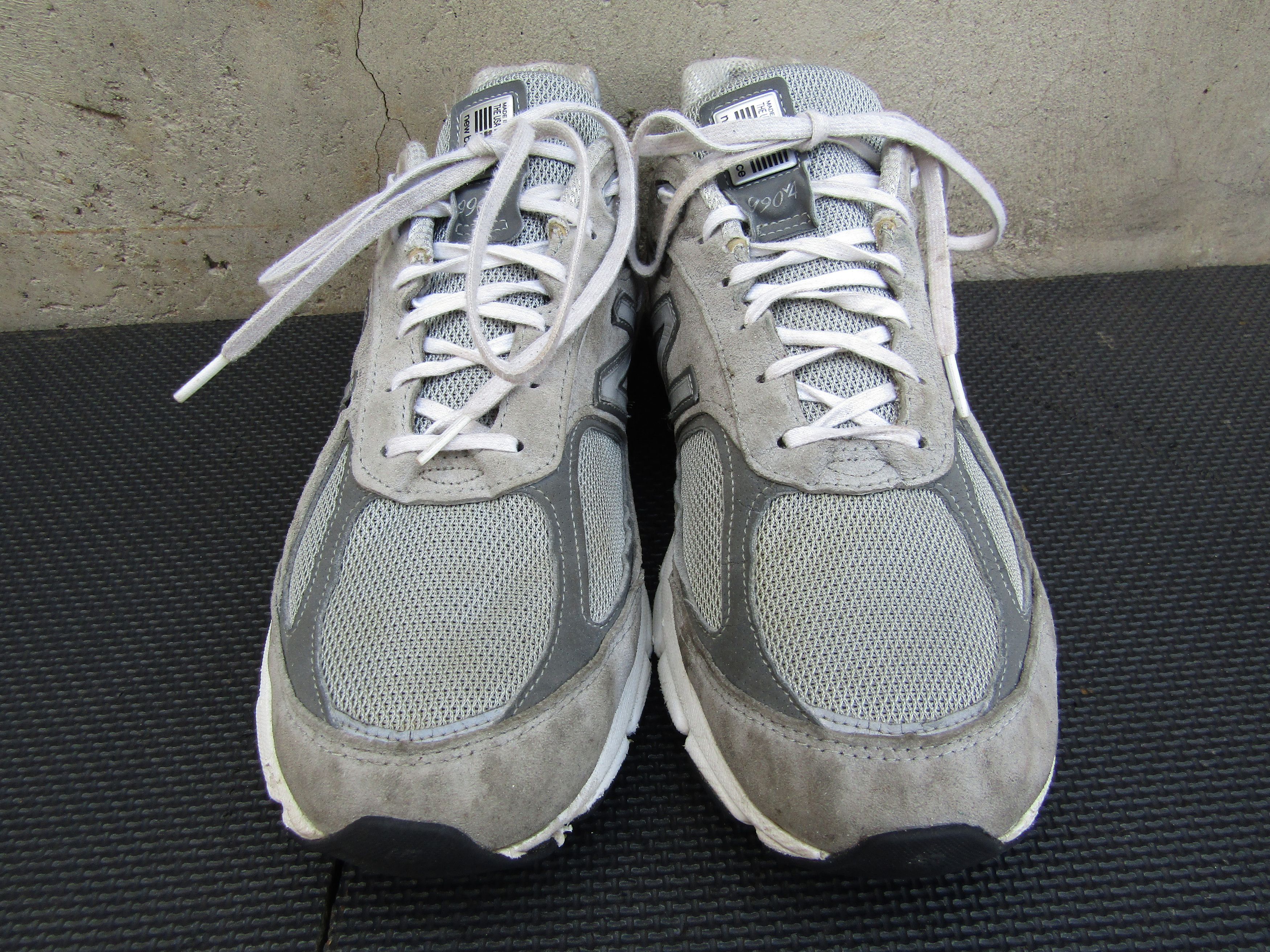 New Balance New Balance 990v4 USA Made Gray Castlerock Running Shoes Size US 11.5 / EU 44-45 - 4 Thumbnail