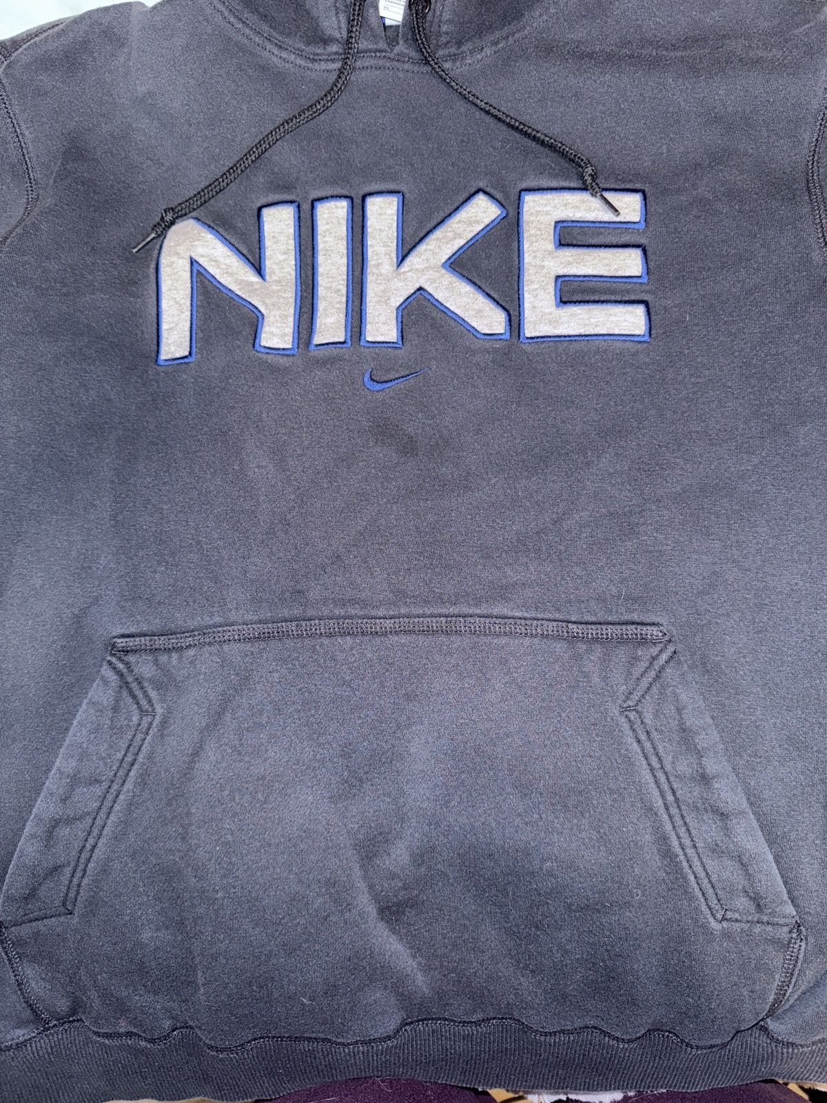 Nike × Vintage vintage nike hoodie Size US XL / EU 56 / 4 - 1 Thumbnail