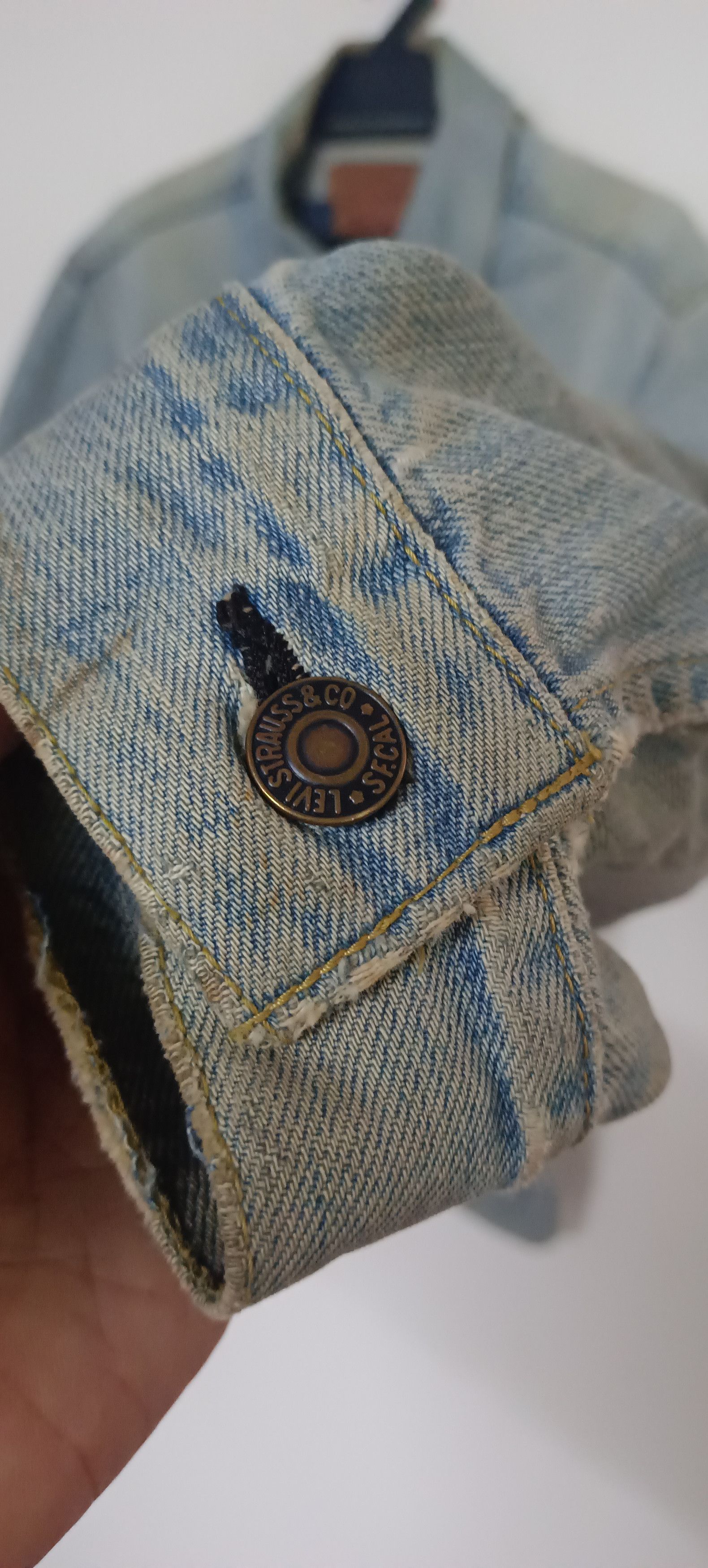 Levi's Vintage🔥 Levis Big E Truckers Jacket Lot 71557 Size 40 Size US M / EU 48-50 / 2 - 4 Thumbnail