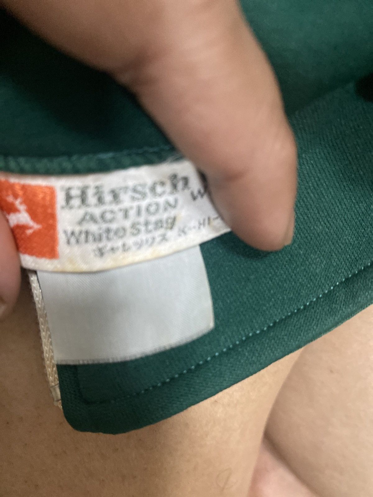Other Vintage 70s Hirsch Weis White Stag Track Jacket Green White Size US M / EU 48-50 / 2 - 7 Thumbnail