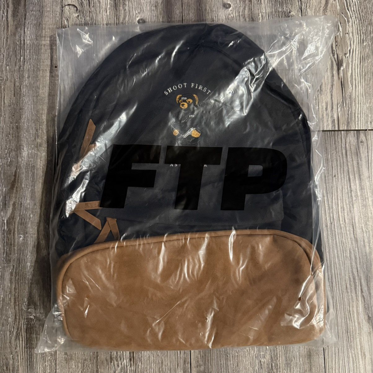 Fuck The Population FTP Bear Backpack Size ONE SIZE - 1 Thumbnail