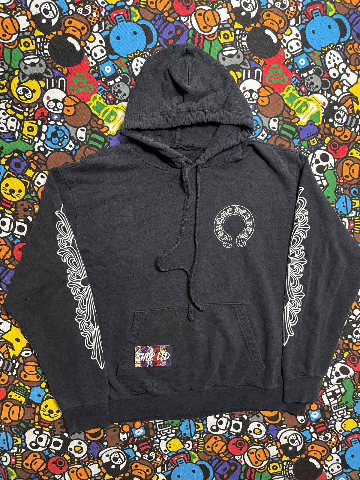 Chrome Hearts Chrome Hearts Floral Horseshoe Logo Pullover Hoodie Size US L / EU 52-54 / 3 - 2 Thumbnail