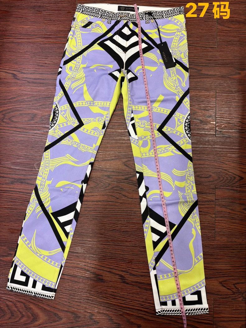 Versace Versace Trousers with geometric patterns Size US 26 / EU 42 - 7 Thumbnail