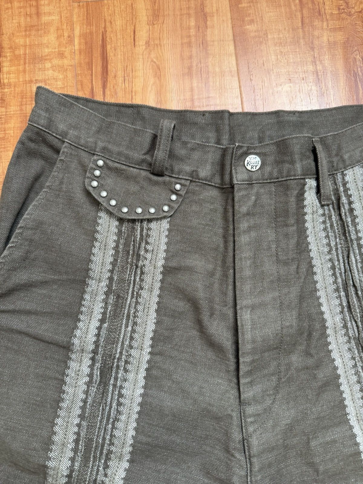 Kapital Kapital denim shorts Size 3 Size US 32 / EU 48 - 3 Thumbnail