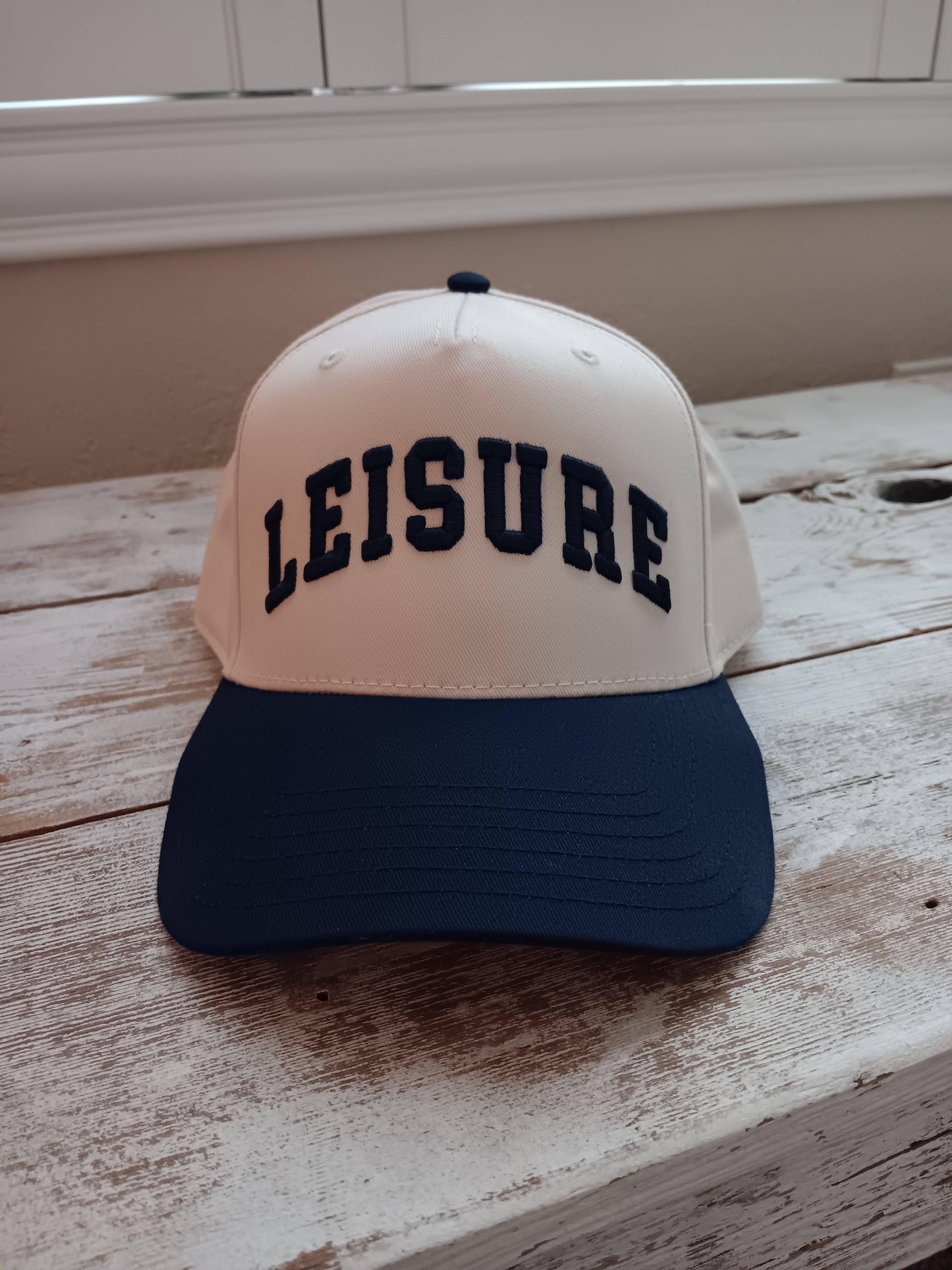 Other Aquatic Leisure Center Navy/Cream hat 5 panel snapback Size ONE SIZE - 1 Thumbnail