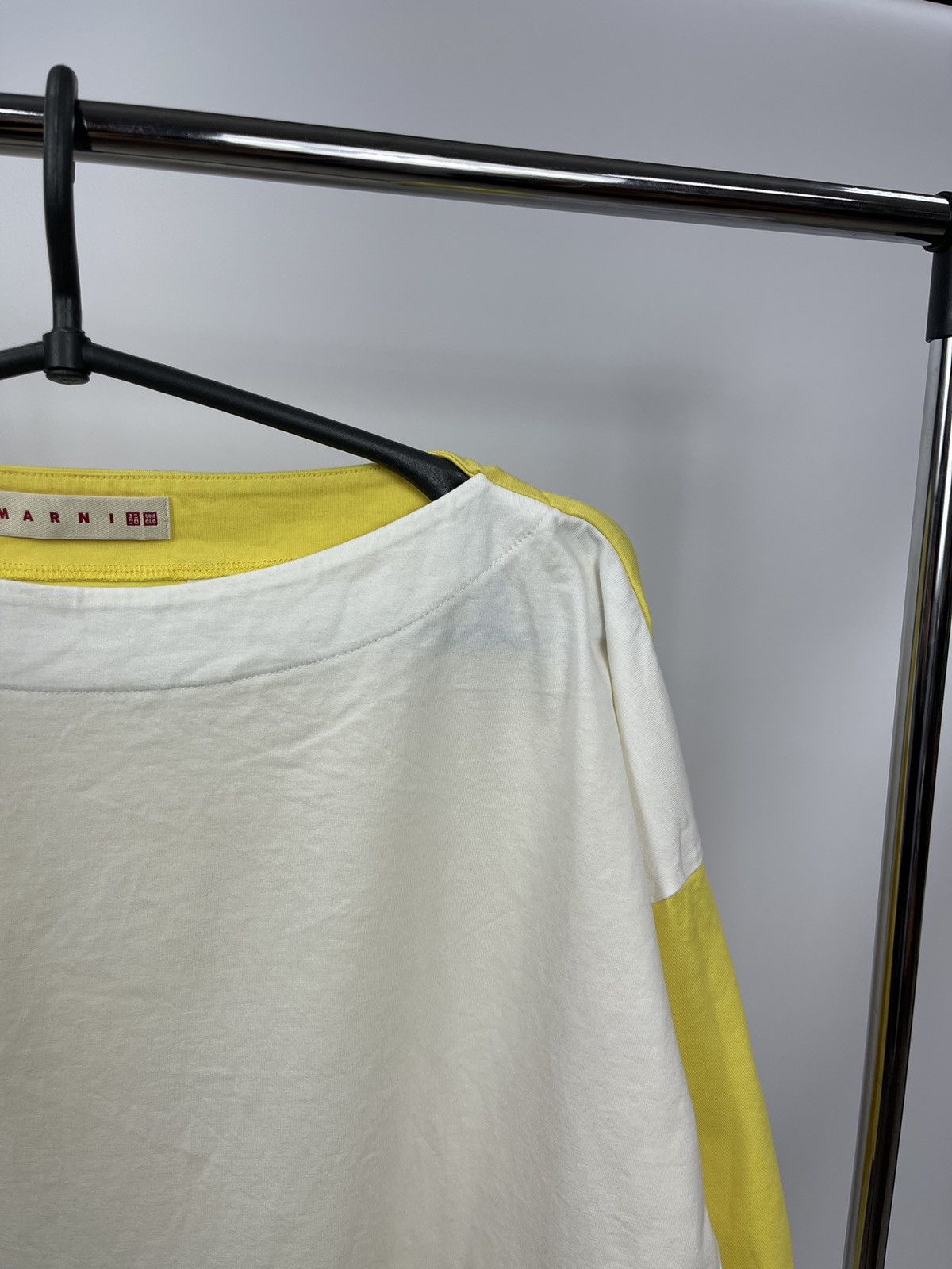 Marni × Uniqlo UNIQLO×MARNI T-shirt Floral pattern Yellow size S JAPAN Size S / US 4 / IT 40 - 2 Thumbnail