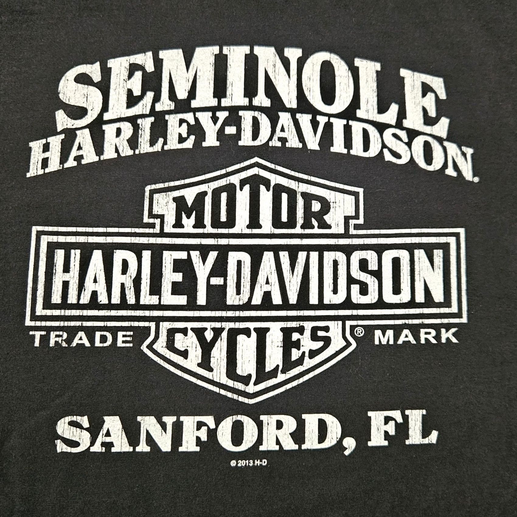 Harley Davidson Harley-Davidson Shirt Men Black L Size Large Vintage Seminole Leprechaun FL Dannery? Size US L / EU 52-54 / 3 - 4 Thumbnail