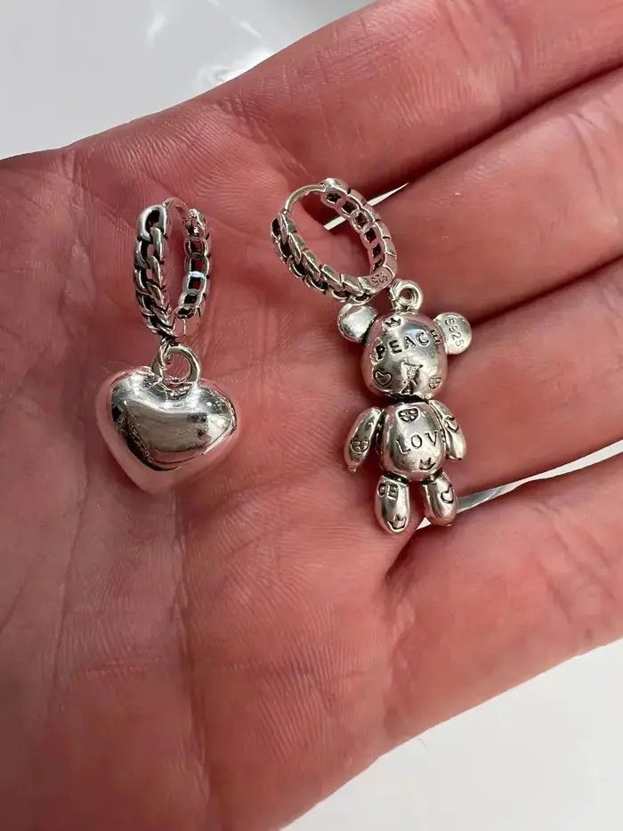 Jewelry Love Bear Pendant Necklace Size ONE SIZE - 2 Thumbnail