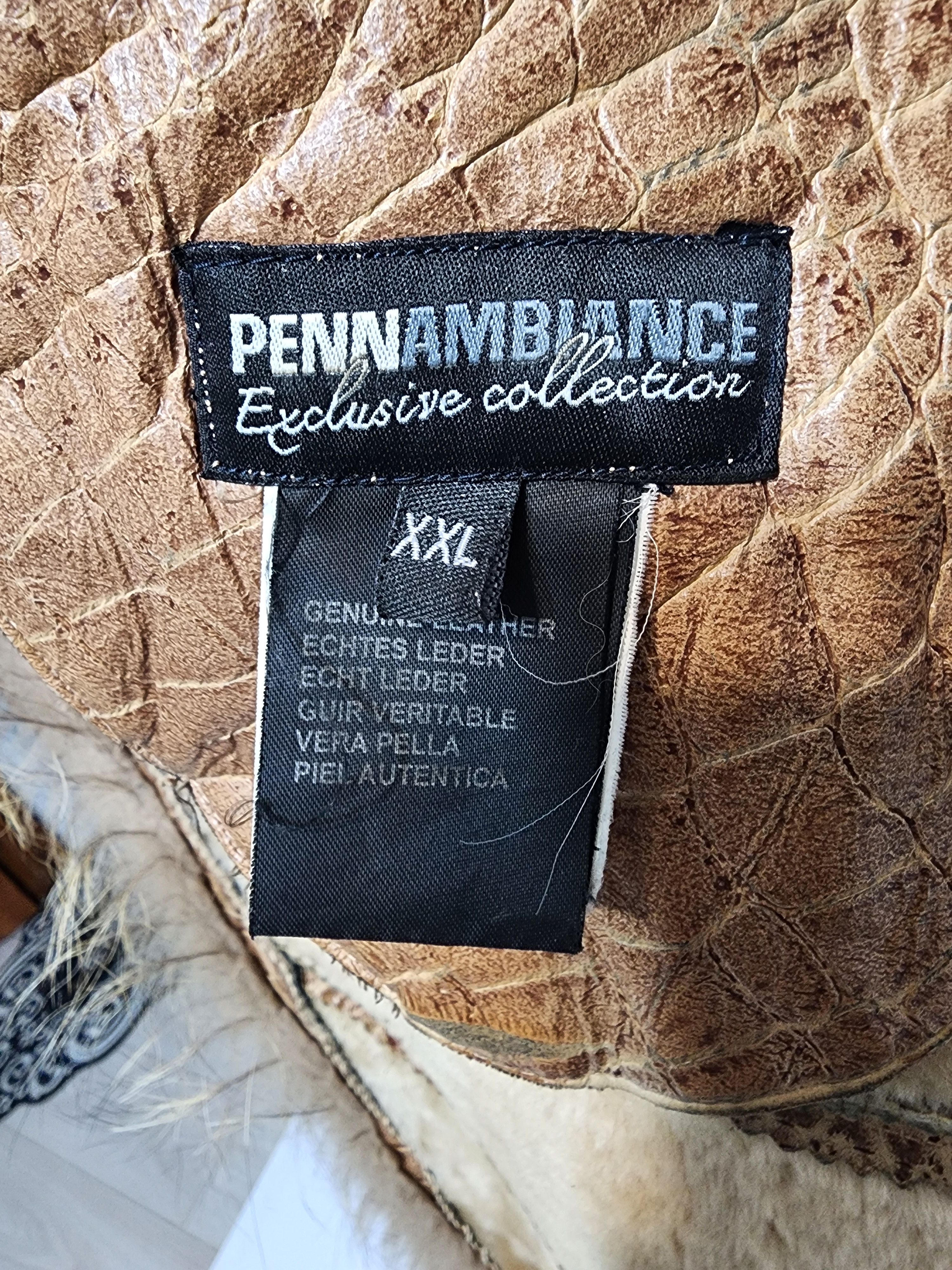 Furla Brown Sheepskin Coat with Fluffy Collar Size S / US 4 / IT 40 - 9 Thumbnail