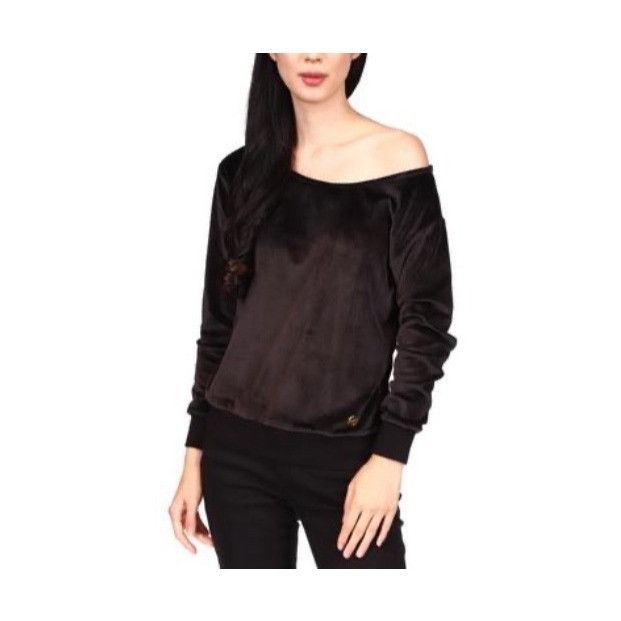 Michael Michael Kors Petite Off-the-Shoulder Velour Top P/XL